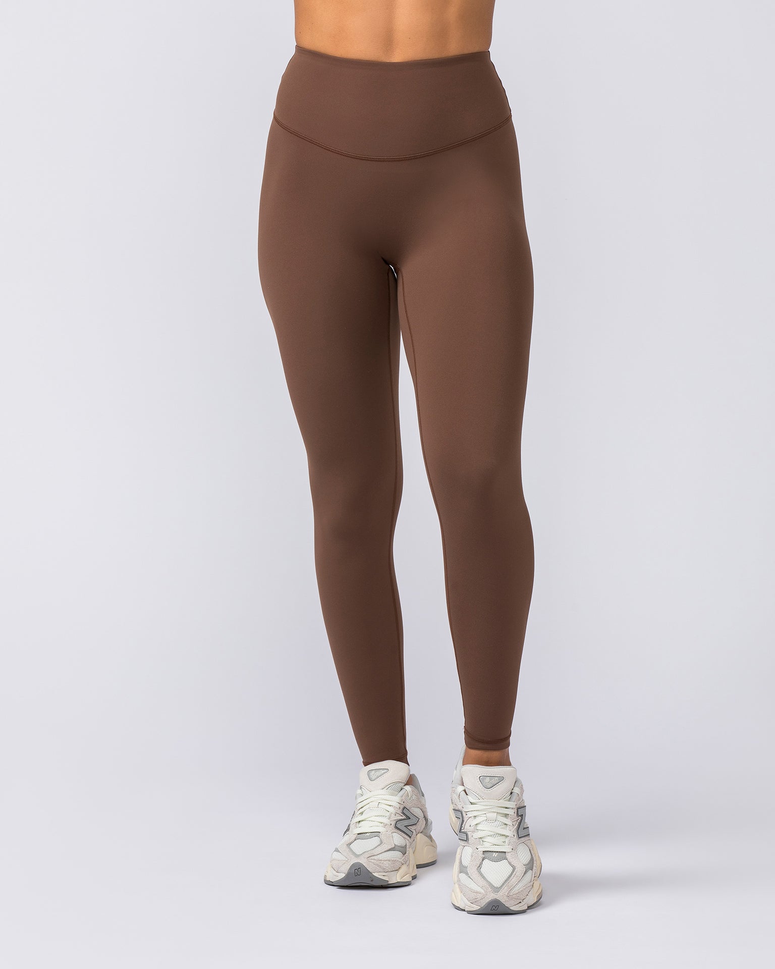 Muscle Nation Leggings Ultra Aura Ankle Length Leggings - Fudge