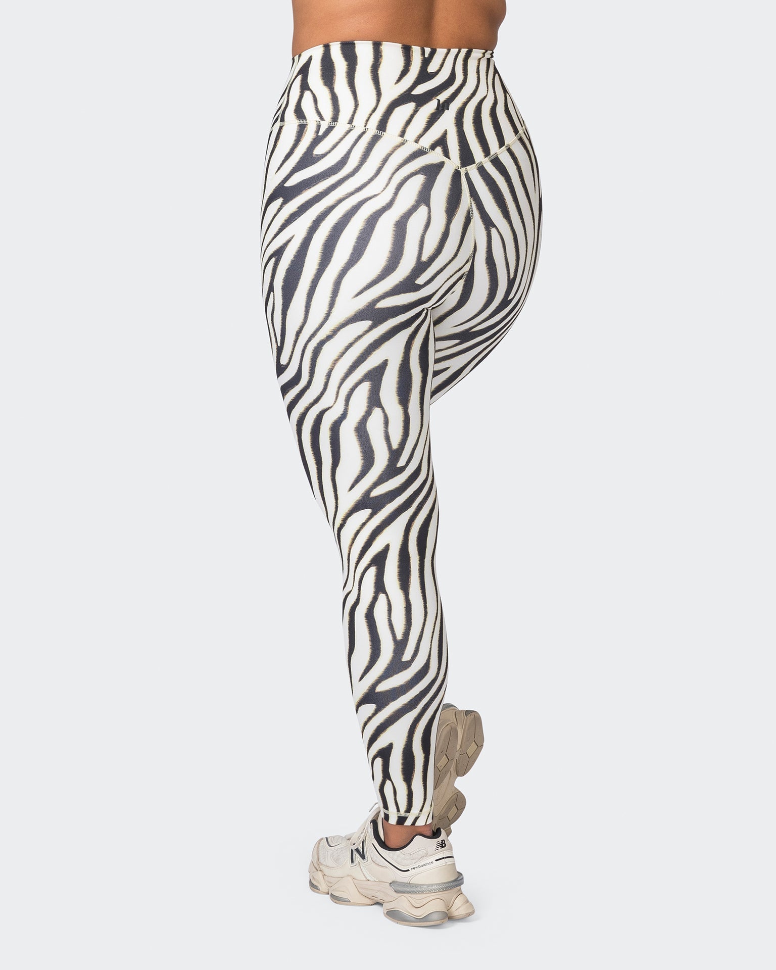 Muscle Nation Leggings Ultra Everyday Ankle Length Leggings - Zebra Print