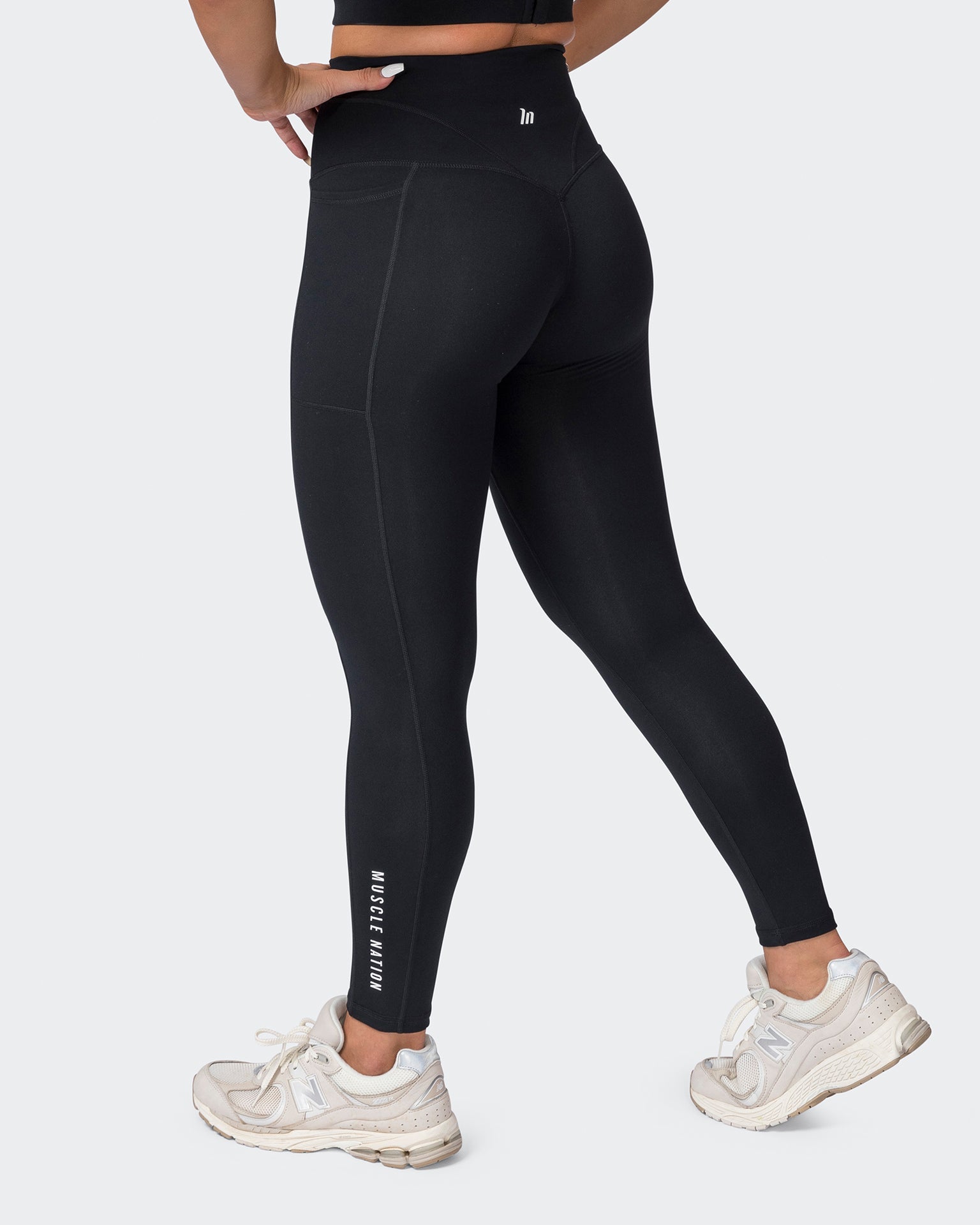 Muscle Nation Leggings Unrivalled Everyday Ankle Length Leggings - Black
