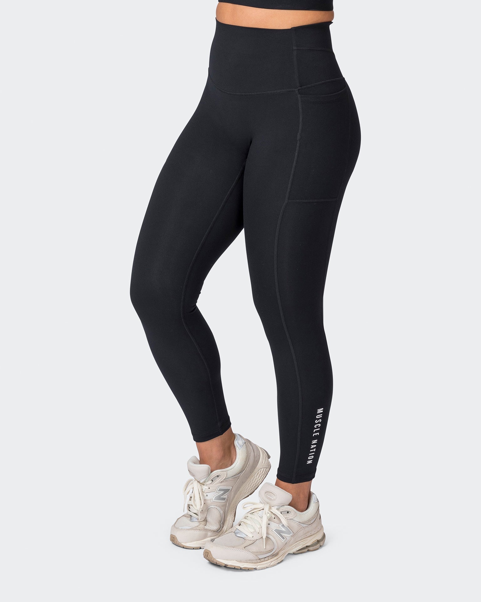 Muscle Nation Leggings Unrivalled Everyday Ankle Length Leggings - Black