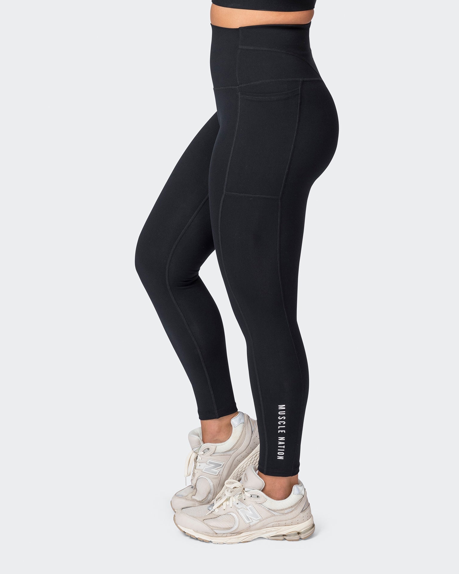 Muscle Nation Leggings Unrivalled Everyday Ankle Length Leggings - Black
