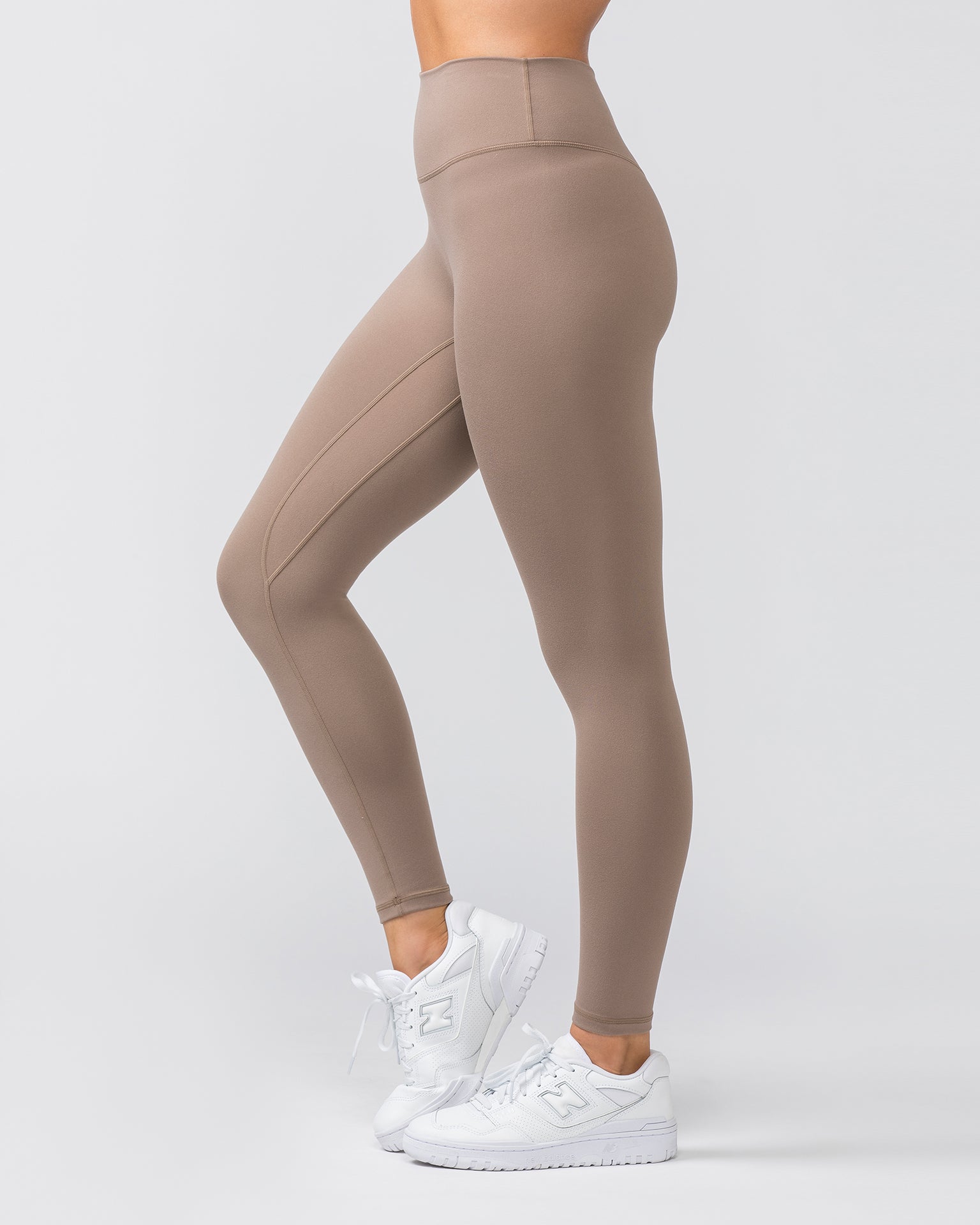 Muscle Nation Leggings Zero Rise Everyday Ankle Length Leggings - Mushroom