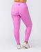 Muscle Nation Leggings Zero Rise Rib Ankle Length Leggings - Fondant Pink
