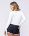 Muscle Nation Long Sleeve T-Shirts Tempo Long Sleeve Top - White
