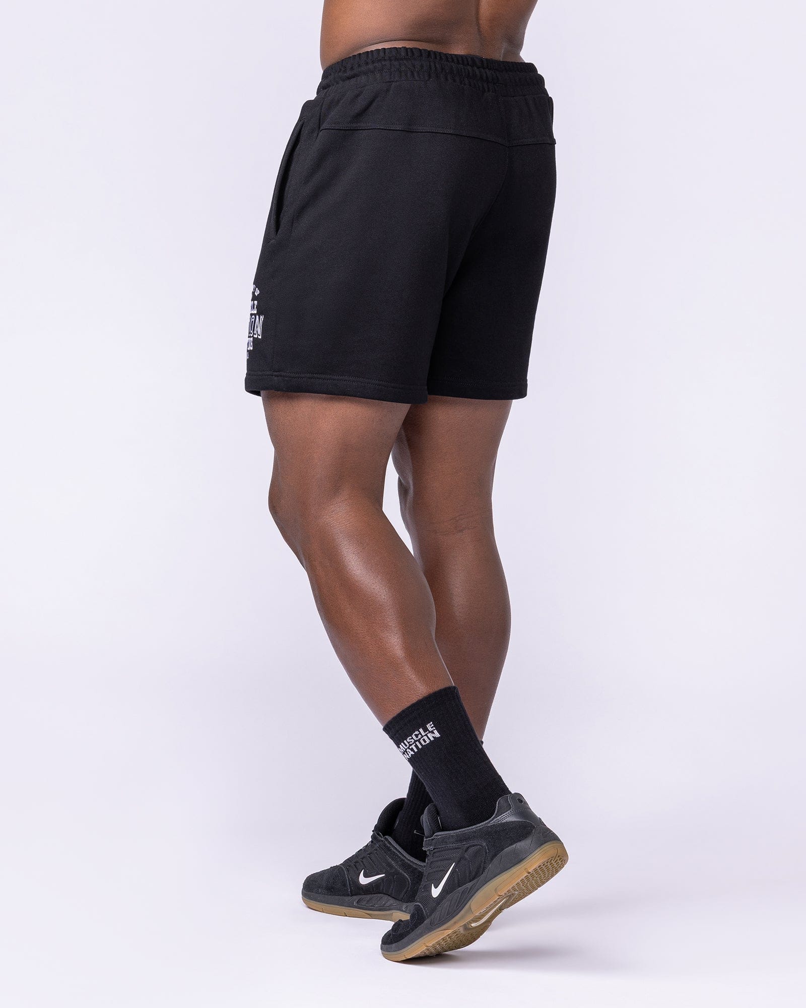 Muscle Nation Shorts Archives Sweat 5" Shorts - Black