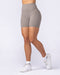 Muscle Nation Shorts Aura Peachy High Invisible Scrunch Bike Shorts - Oat