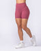 Muscle Nation Shorts Aura Peachy Invisible Scrunch Bike Shorts - Maple