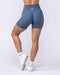 Muscle Nation Shorts Aura Peachy Invisible Scrunch Bike Shorts - Sapphire