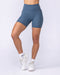 Muscle Nation Shorts Aura Peachy Invisible Scrunch Bike Shorts - Sapphire