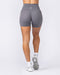 Muscle Nation Shorts Aura Peachy Invisible Scrunch Midway Shorts - Shadow Grey