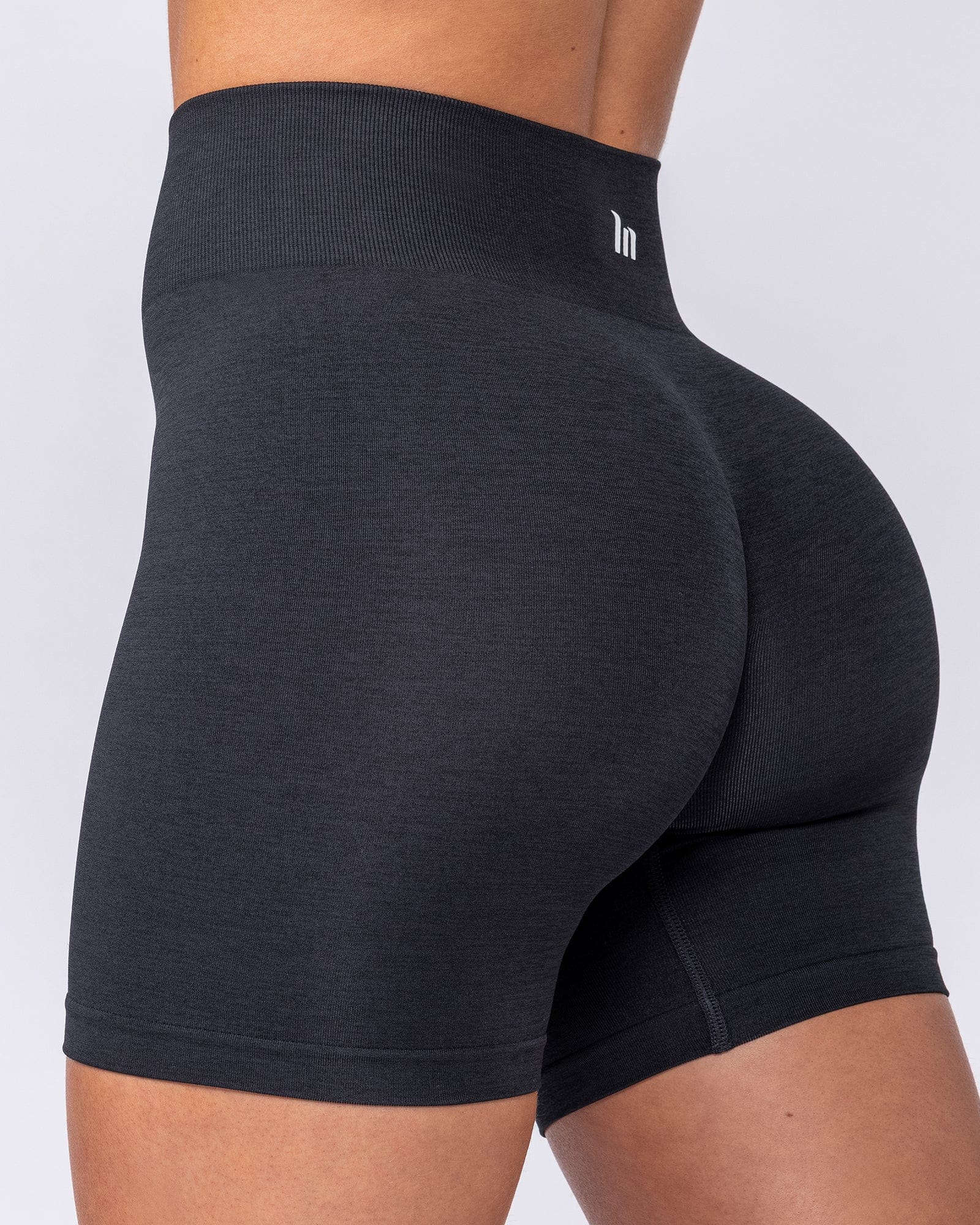 Muscle Nation Shorts Bare Seamless Bike Shorts - Black