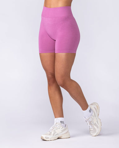 Muscle Nation Shorts Bare Seamless Bike Shorts - Cactus Flower Marl