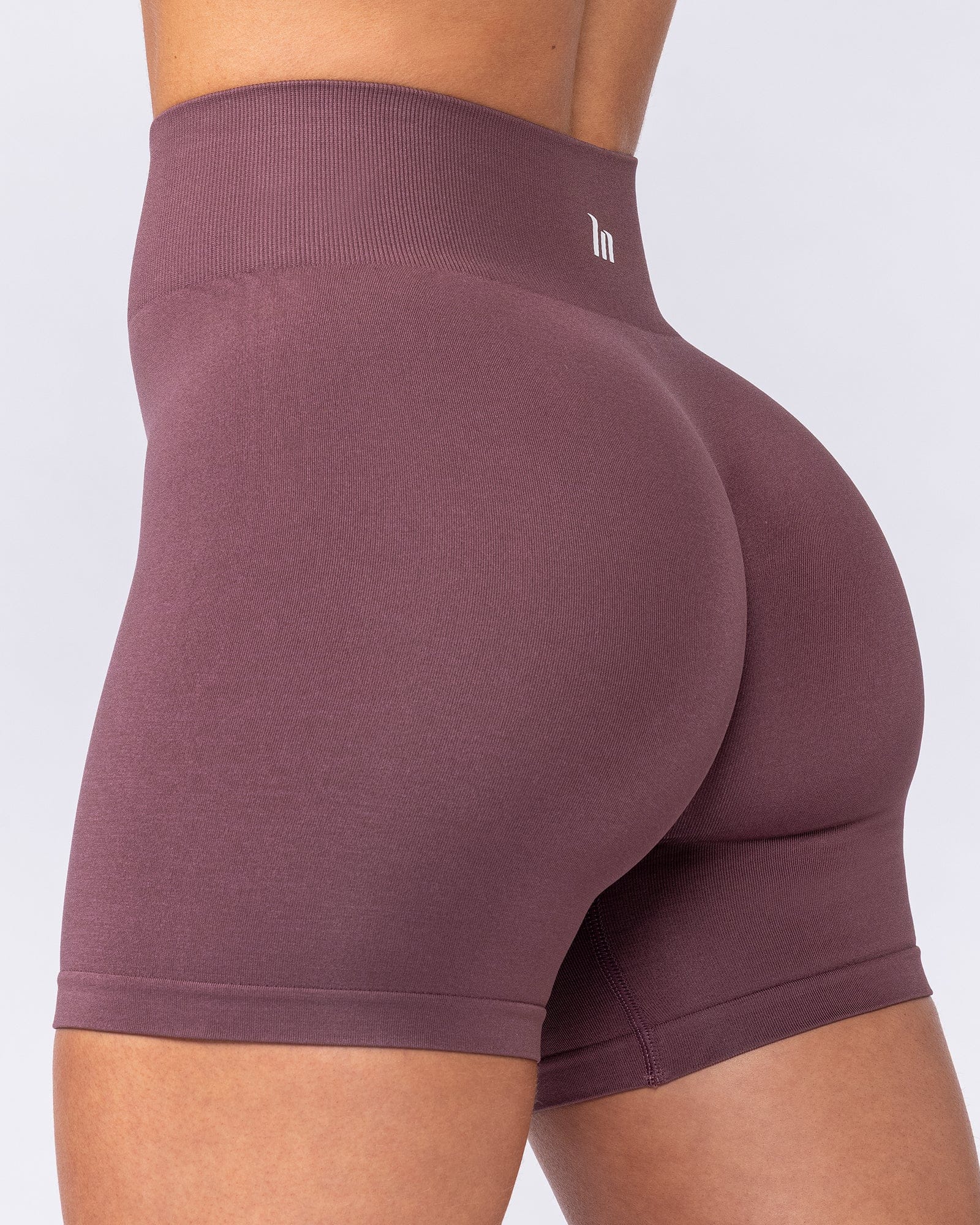 Muscle Nation Shorts Bare Seamless Bike Shorts - Rocky Road Marl