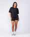 Muscle Nation Shorts Classic Boxy Tee - Black