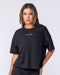 Muscle Nation Shorts Classic Boxy Tee - Black