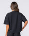 Muscle Nation Shorts Classic Boxy Tee - Black