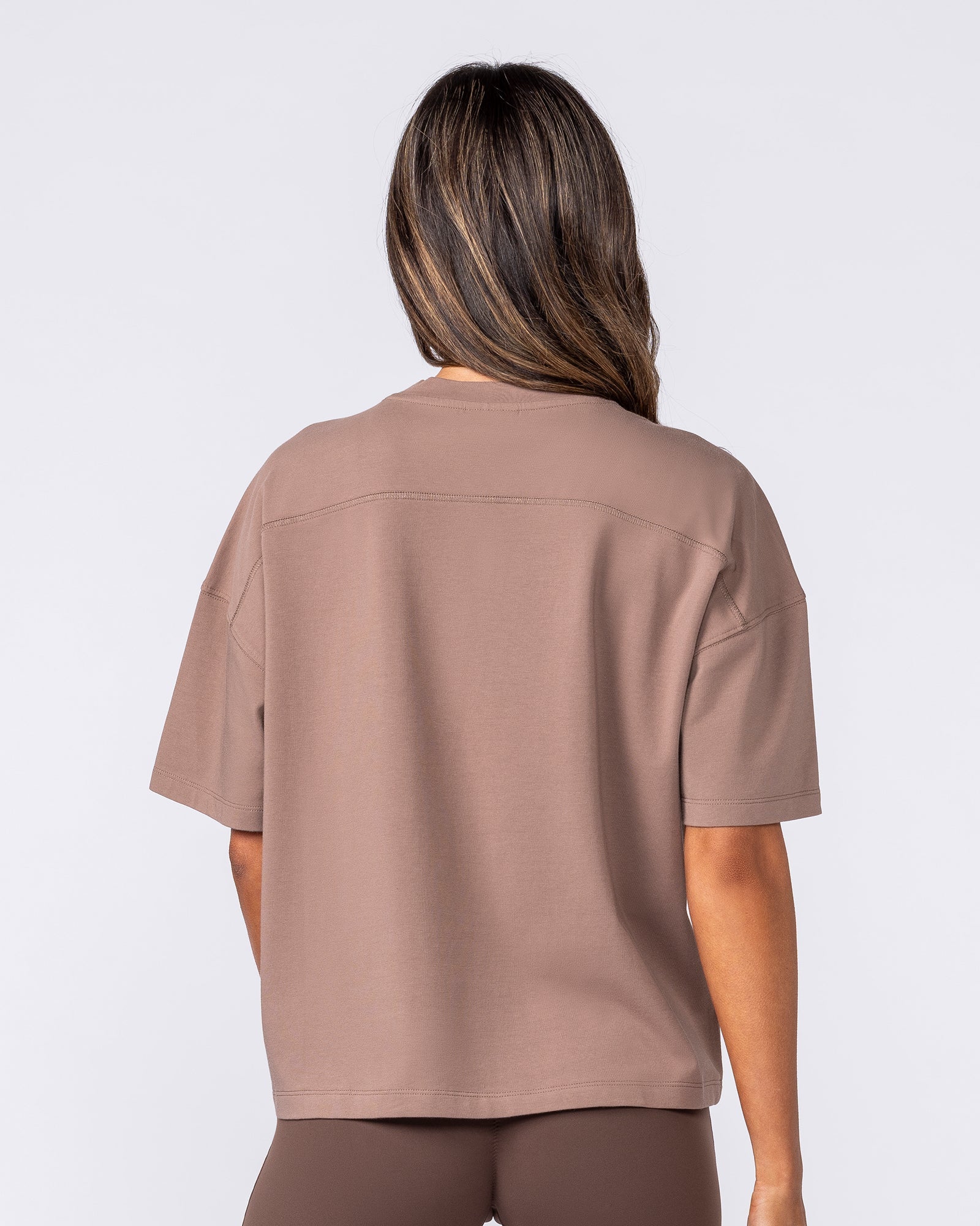 Muscle Nation Shorts Classic Boxy Tee - Cookie