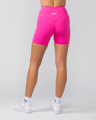 Muscle Nation Shorts Contour Aura Bike Shorts - Luminous Pink