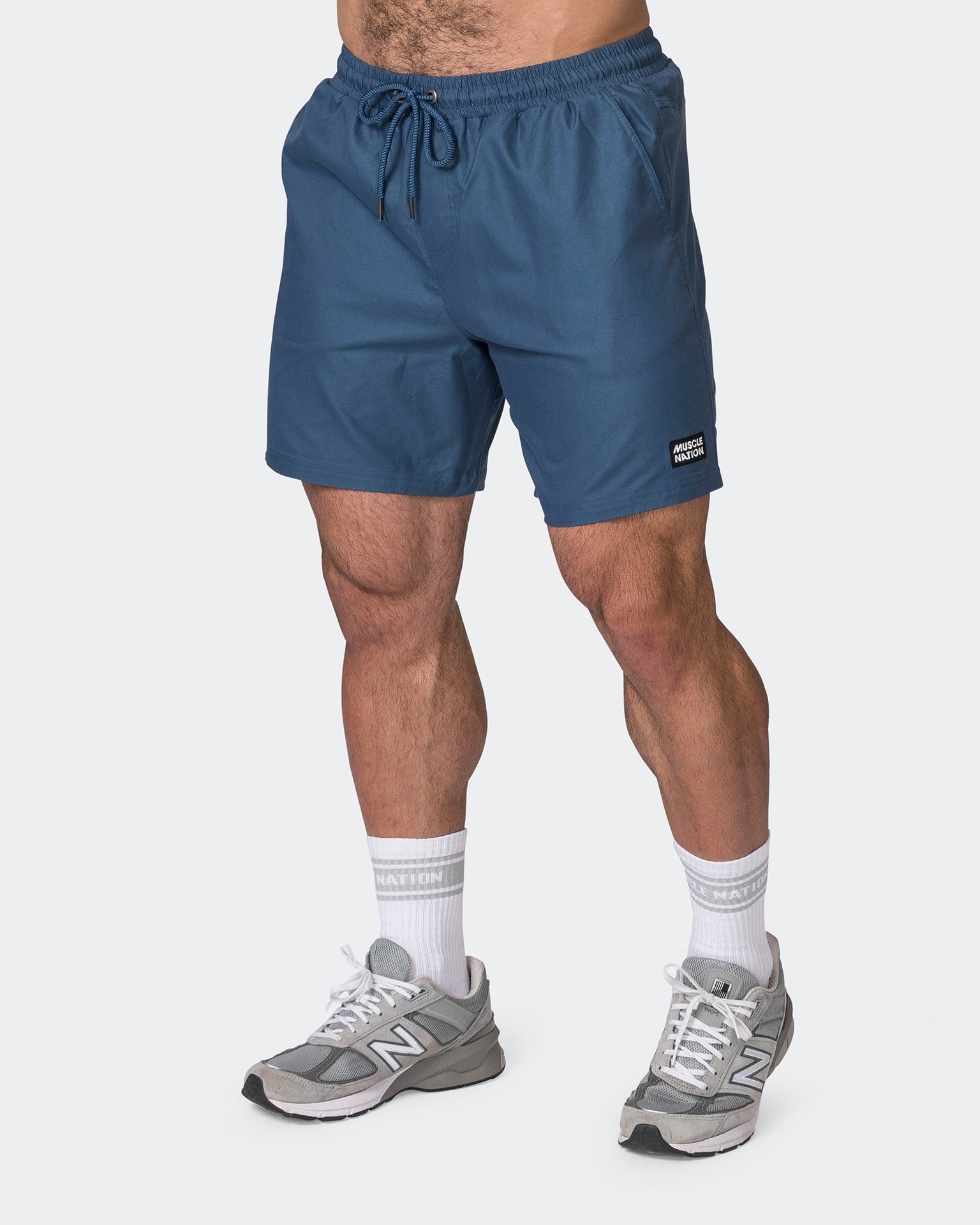 Muscle Nation Shorts Daily 6" Shorts - Bluesteel