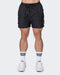 Muscle Nation Shorts Daily Cargo Shorts - Black