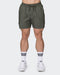 Muscle Nation Shorts Daily Cargo Shorts - Dark Khaki