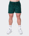 Muscle Nation Shorts Daily Corduroy Shorts - Sporting Green