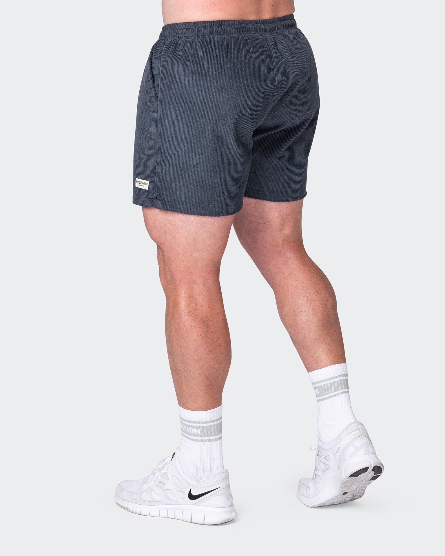 Muscle Nation Shorts Daily Corduroy Shorts - Thunder