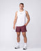 Muscle Nation Shorts Essential Active 5" Shorts - Maroon