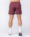 Muscle Nation Shorts Essential Active 5" Shorts - Maroon