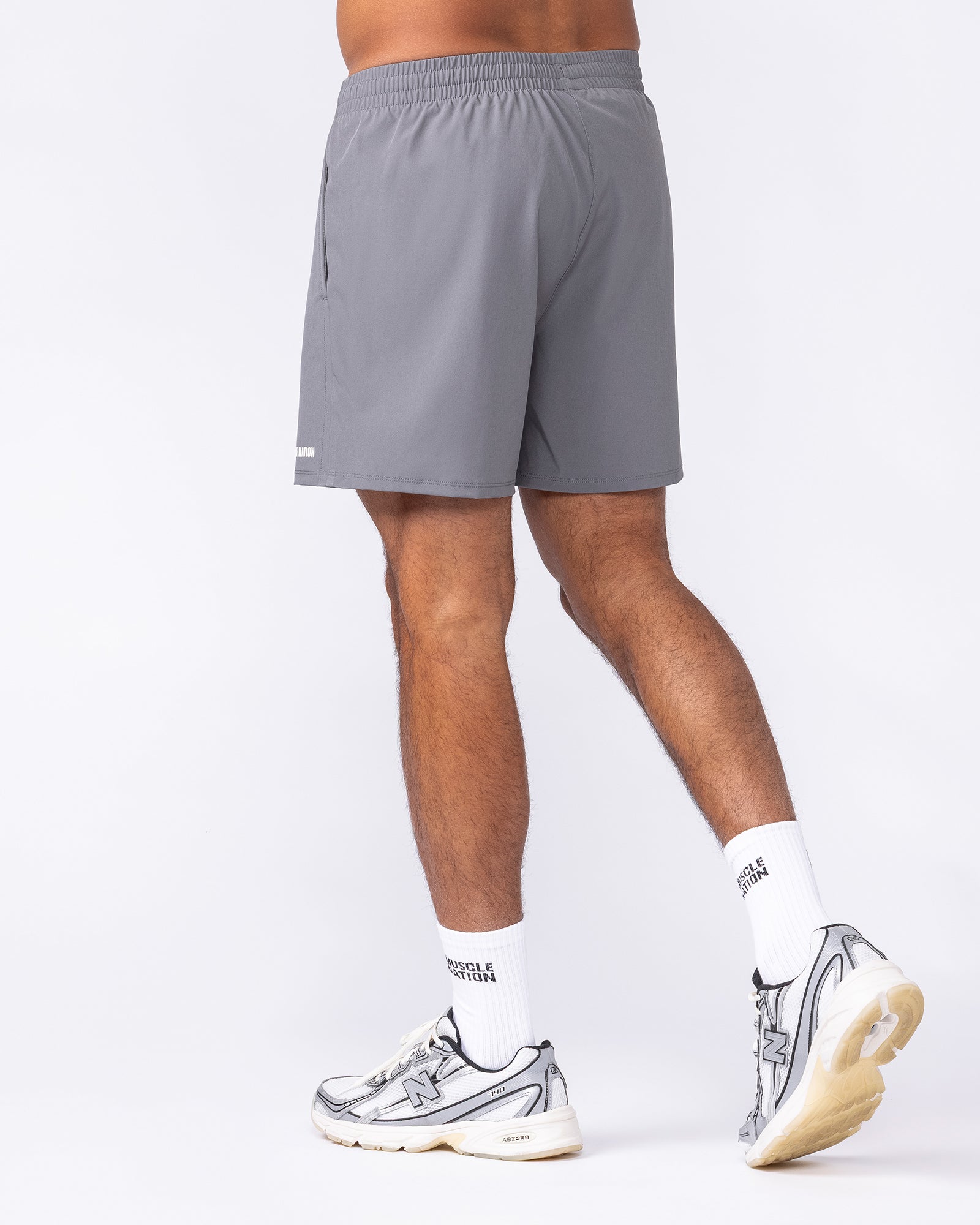 Muscle Nation Shorts Essential Active 5" Shorts - Tornado