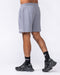 Muscle Nation Shorts Essential Sweat 5" Shorts - Cement