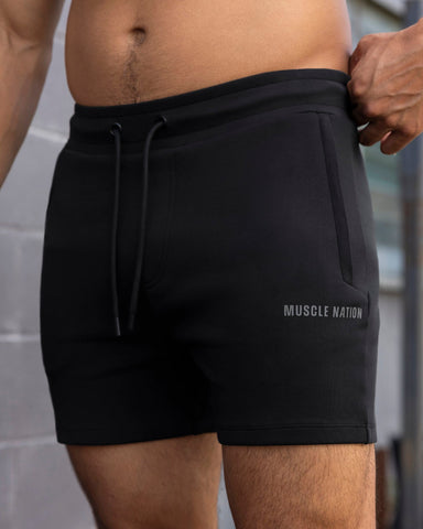 Muscle Nation Shorts Essential Tech Shorts - Black