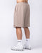 Muscle Nation Shorts Essential Wide Sweat 9" Shorts - Sandstorm