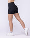 Muscle Nation Shorts Everyday High Rise Midway Shorts - Black