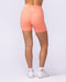 Muscle Nation Shorts Everyday High Rise Midway Shorts - Peachy
