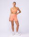 Muscle Nation Shorts Everyday High Rise Midway Shorts - Peachy