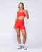 Muscle Nation Shorts Everyday High Rise Midway Shorts - Poppy