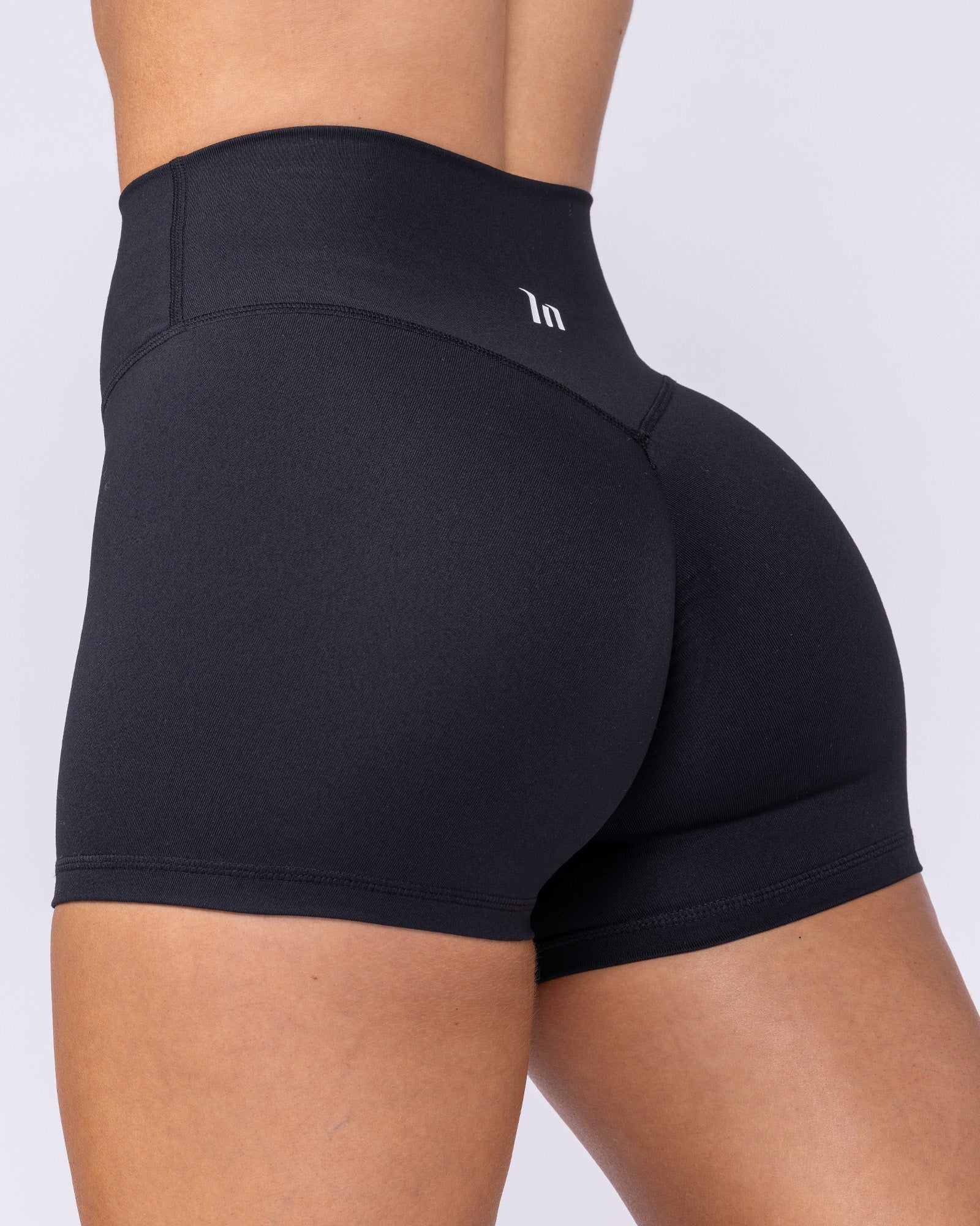 Muscle Nation Shorts Evolve Signature Booty Shorts - Black