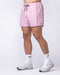 Muscle Nation Shorts Hardline 4" Shorts - Powder Pink