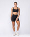 Muscle Nation Shorts Haze High Rise Bike Shorts - Black