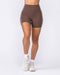 Muscle Nation Shorts Haze High Rise Bike Shorts - Chestnut