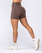 Muscle Nation Shorts Haze High Rise Bike Shorts - Chestnut
