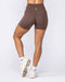 Muscle Nation Shorts Haze High Rise Bike Shorts - Chestnut