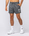 Muscle Nation Shorts Heritage Crest Lay Up 3.5" Shorts - Tornado