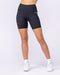 Muscle Nation Shorts Illusion Signature Pocket Bike Shorts - Black
