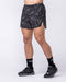 Muscle Nation Shorts Interval 5” Run Shorts - Black Terrain