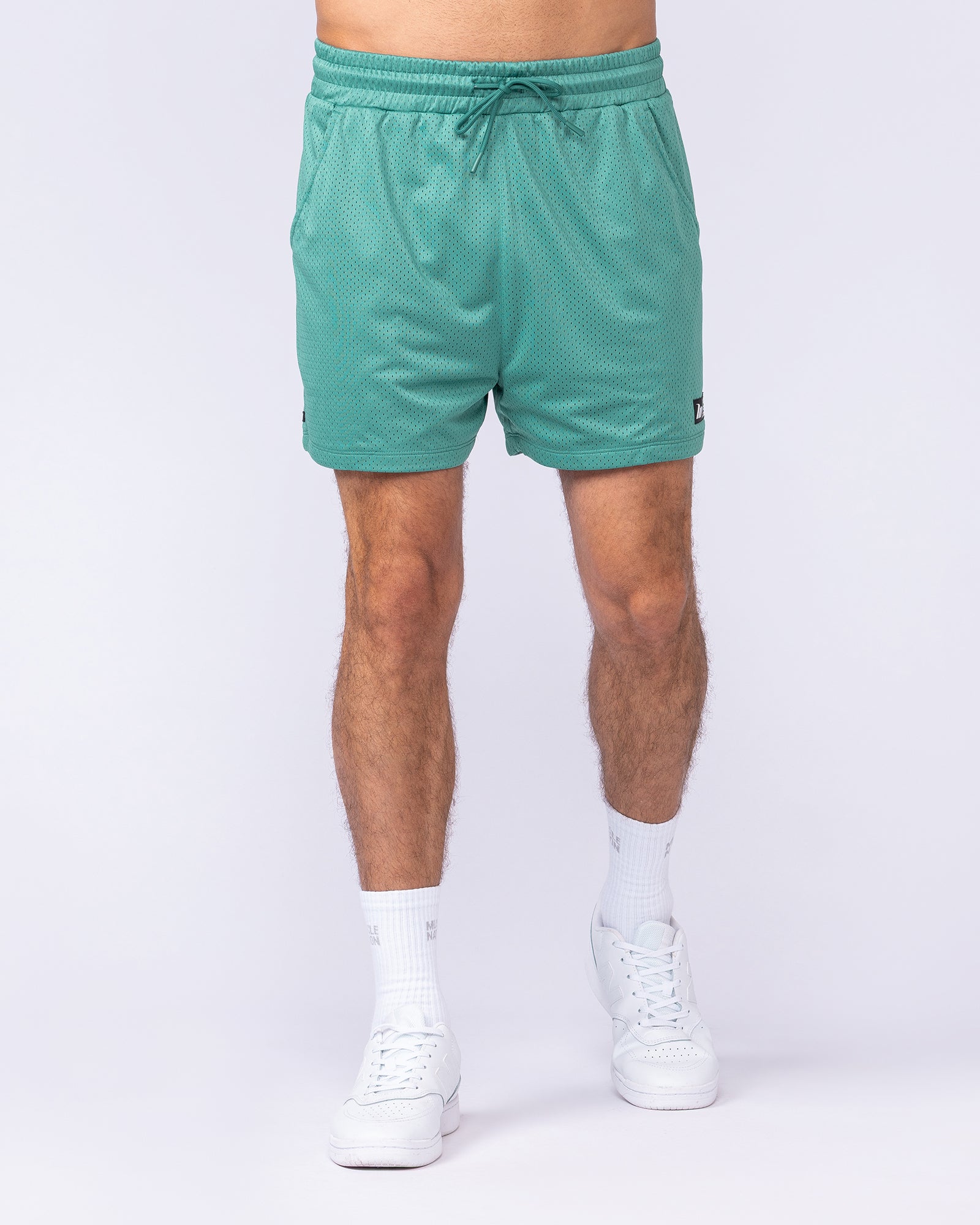 Muscle Nation Shorts Lay Up 3.5" Shorts - Alpine