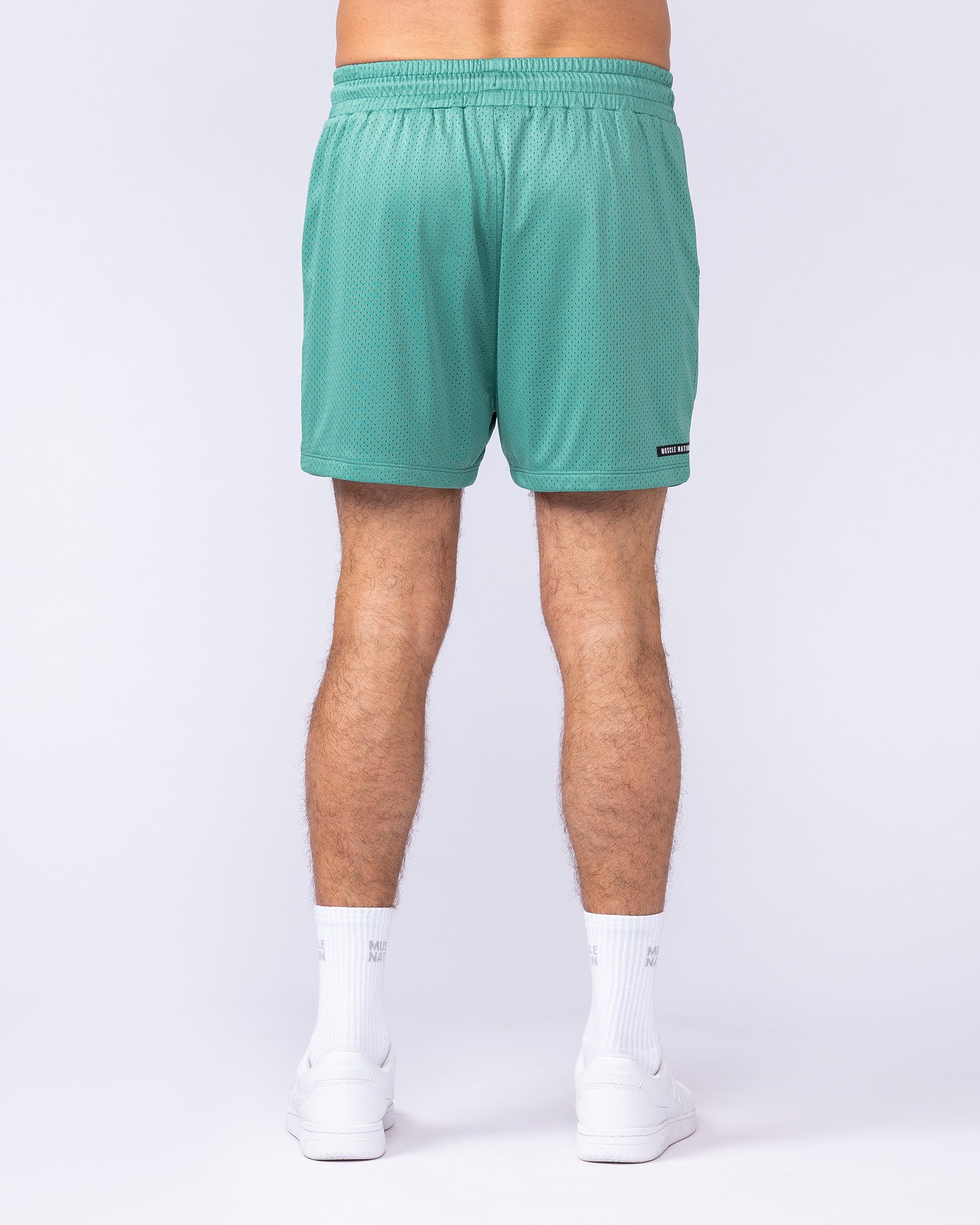 Muscle Nation Shorts Lay Up 3.5" Shorts - Alpine