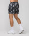 Muscle Nation Shorts Lay Up 3.5'' Shorts - Electric Bolt Print