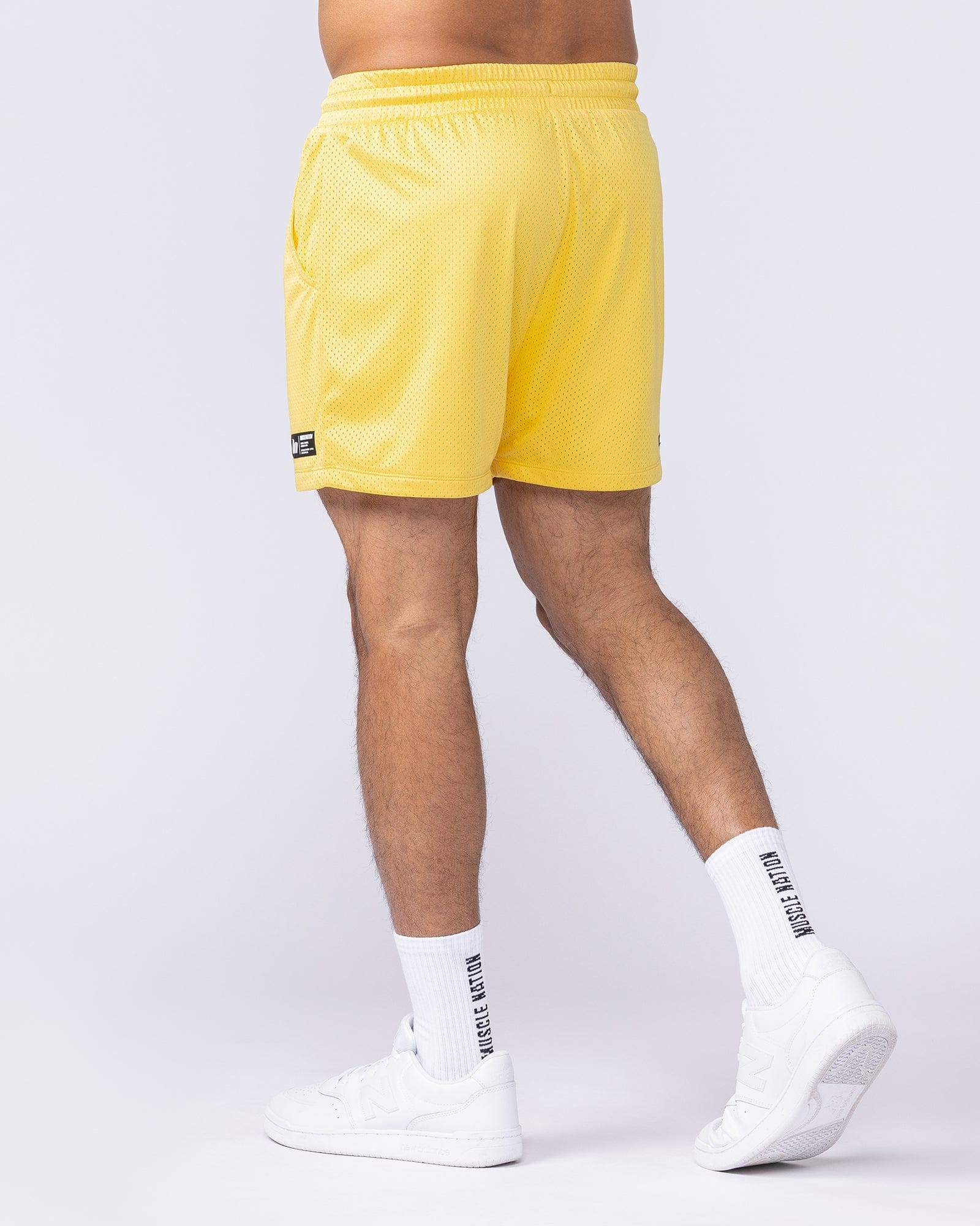 Muscle Nation Shorts Lay Up 3.5" Shorts - Honeycomb